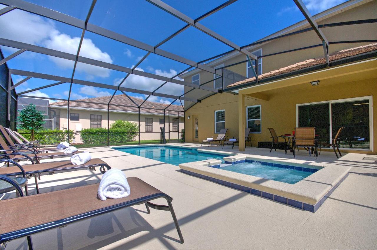 South Facing Pool Near Disney 5 Bed Luxury Kissimmee Luaran gambar